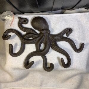 Octopus Hook - Nautical Wall Key Holder,